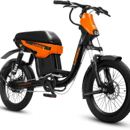 URBN Long range Standard Orange 20 inches Single Speed Lithium-ion (Li-ion) Electric Cycle-image-74