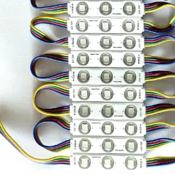 10 Pieces (RGB) 4 Wire 3 Color 3 Led Optical Module Strip 5050 SMD Waterproof Light Electronic Hobby Kit-12
