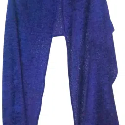 Woven Wool Blend Women Dark Blue Stole-image-52
