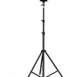 THEMRCREATIOn Tripod stand for mobile 2.1m long stand Adjustable clip holder for phone&camera. Tripod Ball Head-28