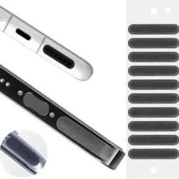 NKPR Speaker Anti-Dust Protector Sticker Short 5 & long 5 Pec) All Smartphones_131 Digital Visual Interface Black Anti-dust Plug-24
