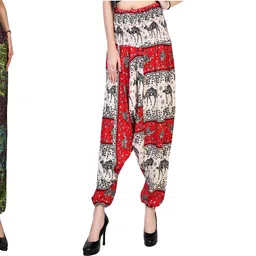 narnari Printed Rayon Women Harem Pants-picture-40