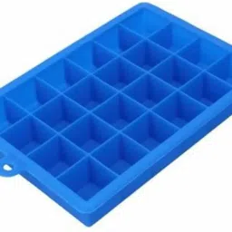 vasundhara Silicon ice Cube Tray, ice Trays for freezer, fridge ice cube Trays Green, Blue Silicone Ice Cube Tray image 2