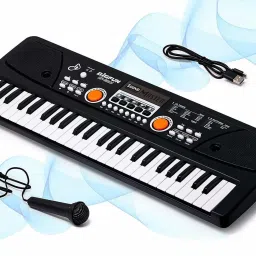 TOY 37 Key Piano Keyboard Musical Instrument Toy with Mic & USB Charger Keyboard Piano, 37 Keys Piano Keyboard for Kids Musical Instrument Analog Portable Keyboard-4