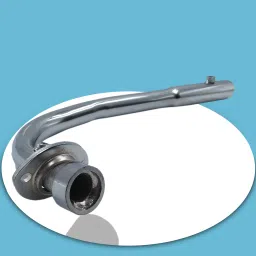 SPLENDOR BEND PIPE BS3 BS4 BS6 EASY TO FIT OLD AND NEW ALL MODEL'S MADE IN INDIA Hero Splendor, Splender iSMART, Splendor pro classic, Splendor Pro, Splendor NXG, Splendor Y2K Full Exhaust System-7