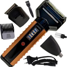 RTDDS 3in1 High Power Hair Clipper Foil Shaver Rechargeable Cordless Electric Razor Fully Waterproof Grooming Kit 120 min Runtime 3 Length Settings-image-58