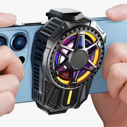 MOBIZAC Mobile Game Cooler Fan for Long Filming Mobile Gaming Phone 1 Fan Cooling Pad-43
