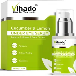 Cucumber and Lemon Under Eye Serum, Lightweight Brightening Natural Serum-image-7