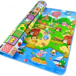 Waterproof Double Side Playmat for Babies Crawling Mat Waterproof Double Side Playmat animal-picture-22