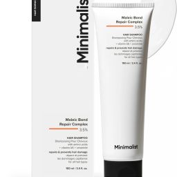 Hair Shampoo for Dry, Damaged & Frizzy with 3.5% Maleic Bond Repair Complex-image-22