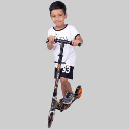 Kids foldable scooter for 4-12 years old max weight 100kgs Adult Scooter-image-35