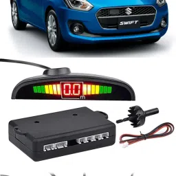 PKNB0343 Black Car Reverse Parking Sensor with LED Display 4 Sensor PKNB0343 Parking Sensor-picture-0