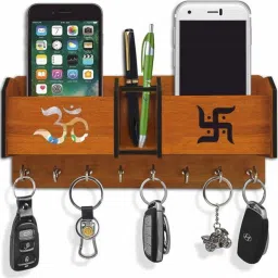 office/kitchen/ Best decorative item for home/wall decor Wood Key Holder-image-31