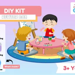 Newton Box 3 in 1 Learning Gift Set | DIY Kit - Slime Soap Making Magic Snow-6