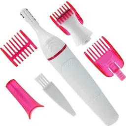 FFDS New 5 In 1 Hair Remover Shaver Battery operated Eyebrow Underarms Trimmer Shaver For Women-image-84
