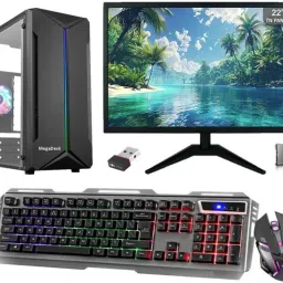 MegaDesk AIO-33 Core i7 (4th Gen) (16 GB Unified/1 TB/256 GB SSD/Windows 10 Home/22 Inch Screen/AIO-33) with MS Office-19