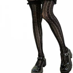 Women Solid, Floral Print Over the Knee, Knee High-image-5