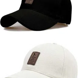 Self Design, Solid, Embroidered Sports/Regular Cap-28