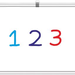 Non Magnetic 1X1.5 Feet,Double Sided Writing Whiteboard & Chalkboard,Pack of 1 Whiteboards-image-76