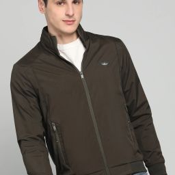 Men Solid Casual Jacket-image-51