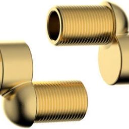 11105 Viking Brass Wall Mixer Legs - Pair | Thread Size (1) 20mm (3/4") Angle Cock Faucet-18