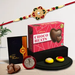 Rakhi Combo for Brother with Chocolate Beats (32-GM)Rakhi Gift |Y22K1_537_CB32 Assorted Gift Box-10