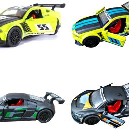 Metal Die-Cast Model Sports Car Pullback Action, Random Colour (Pack of Any 1)-image-49