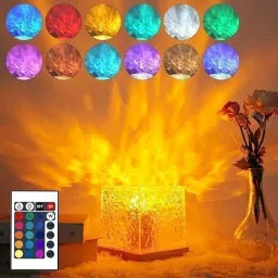 trendable Dynamic Ocean Wave Projection Light, USB Powered Night Lamp image 3