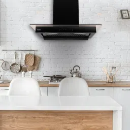Pace Auto Clean Glen Pace Auto Clean T-Shape 90cm| Touch & Gesture Control| Autoclean| Filterless|Powerful Suction| Low Noise (Balck 1400 CMH) Wall Mounted Black 1400 CMH Chimney-image-34