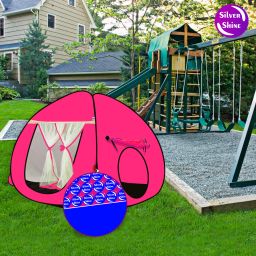 Popup Kids Play Tent House for Kids Foldable Delightful Patterns-picture-13