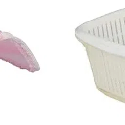fruit storage basket with net Plastic Fruit & Vegetable Basket-17