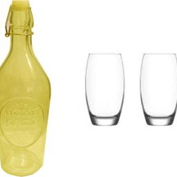 BOTTLE, 2GLASS TST86 Jug Bottle Glass Set-image-57