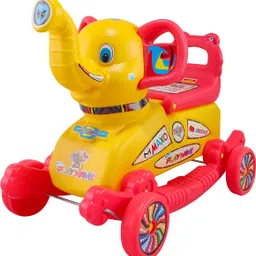 maanit Baby Maxo Elephant Rider for Kids 1-5 Years Rideons & Wagons Non Battery Operated Ride On-picture-40