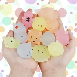 10 glow squishy toys Bath Toy-16