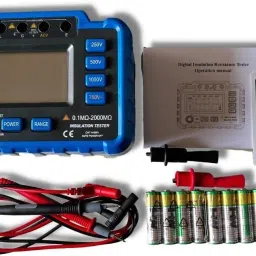 metravi DIT-910 Digital Insulation Tester 1000V with in-built DC voltage converter Digital Voltage Tester image 5