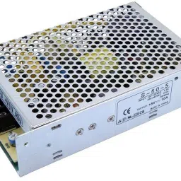 GoodsBazaar Led Indicator 5 Volt / 10 Amp DC Output Power Supply Metal Case Type 50 Watts PSU-13