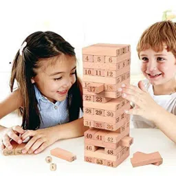 Tumbling Tower Wood Block Stacking Game-17