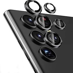VOSKI Back Camera Lens Ring Guard Protector for Samsung Galaxy S24 Ultra Anti Scratch HD Tempered Glass Camera Protector Ring-10