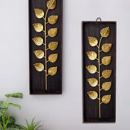 Handcrafted Leaf Wall Hanging Shadowbox Pack of 2-picture-17
