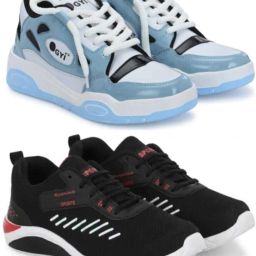 Combo Pack of 2 Sneakers For Men-image-83