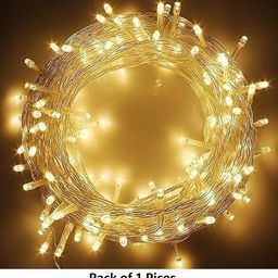 junjadiya 40 LEDs 12 m Gold Steady Ball Rice Lights-picture-7