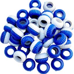 Blue & White Pigeon sound foot ring 20 pcs Bird Shoulder Guard-image-56