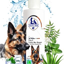 3 in 1 Cooling Mint Shampoo For German Shepherd Dog, Puppy –Cooling, Clean, Soft Conditioning Fresh, Cool Dog Shampoo For Quick Refreshening, Healthy Skin Coat For All Dog Breed, Dog Shampoo-image-26