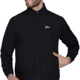 Yaqr Men's Black Wind Cheater Jacket Men Wind Cheater-image-40