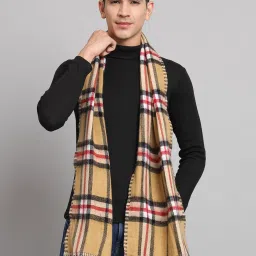 Ravaiyaa - Attitude Is Everything Checkered Men Muffler-image-45