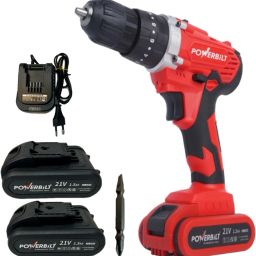 PBT-CL-CID21 CORDLESS IMPACT DRILL 21V LI-ION BATTERY-2 & CHARGER,1500 RPM Collated Screw Gun-image-59