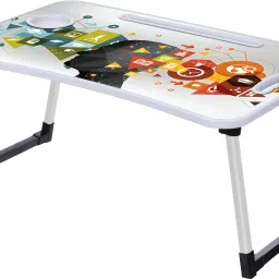 a v creation Foldable multipurpose Table Wood Portable Laptop Table image 5