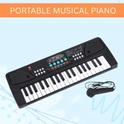 (Piano Keyboard) with Mic/37 Keys 8Rhythms, 8Tones, Portable Electronic ToyF199 (Piano Keyboard) with Mic/37 Keys 8Rhythms, 8Tones, Portable Electronic ToyF199 Analog Portable Keyboard-picture-16