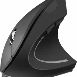microware Ergonomic Optical USB Wireless Vertical Mouse Wireless Optical Gaming Mouse Wireless OpticalGaming Mousewith Bluetooth-3