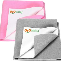 Fleece Baby Bed Protecting Mat-image-46